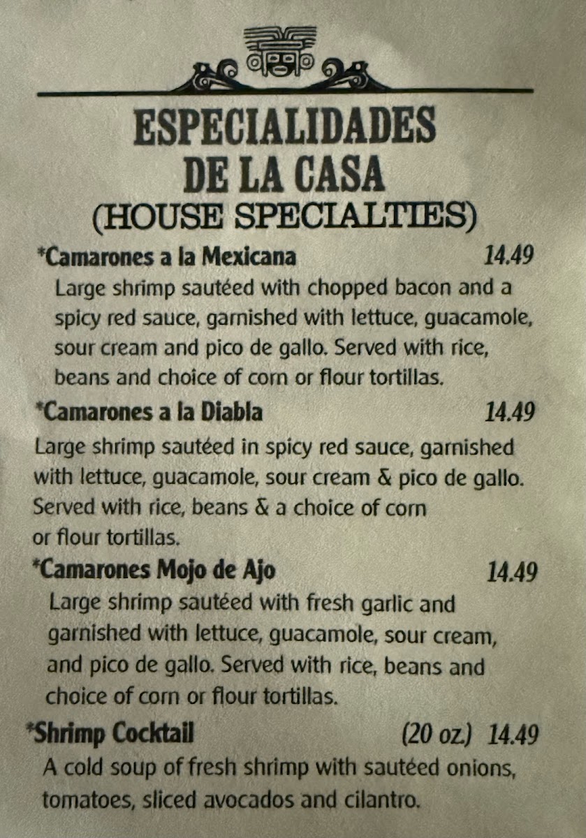 El Puente Menu - Image 2