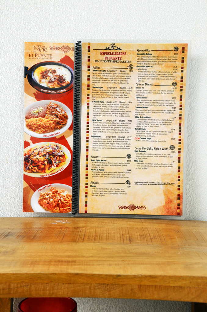 El Puente Menu - Image 5